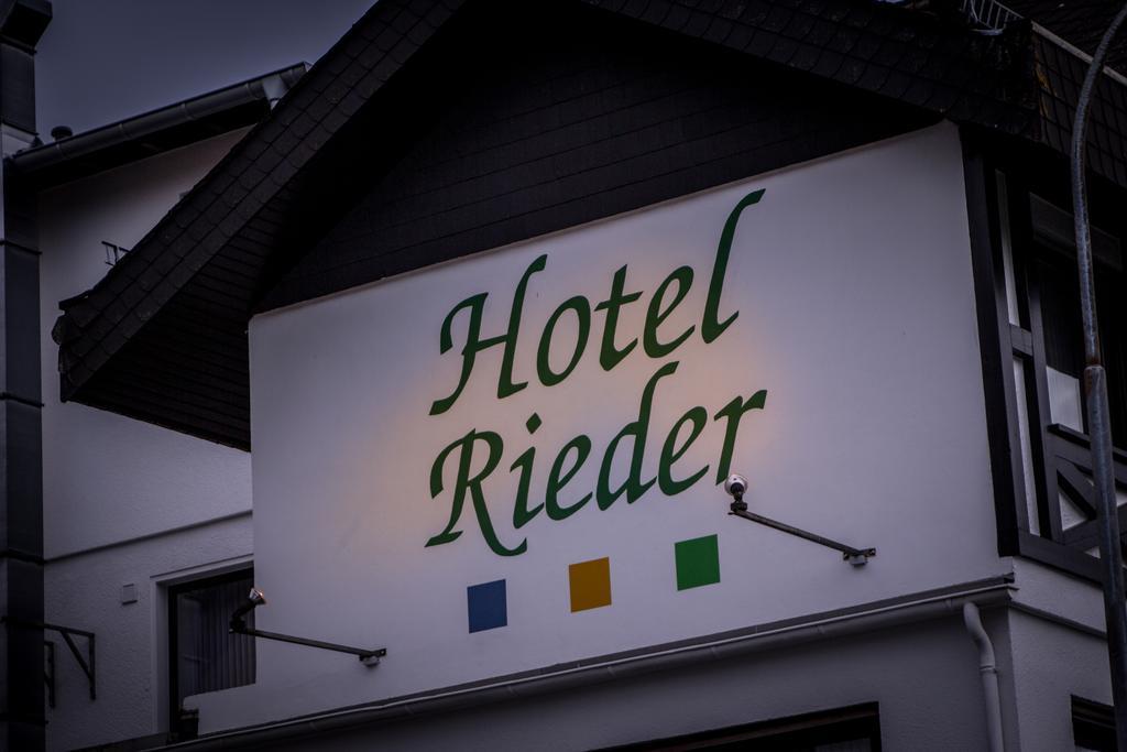 Wiesemscheid Hotel Rieder מראה חיצוני תמונה